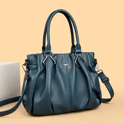 Daily Classic Leather Handbag