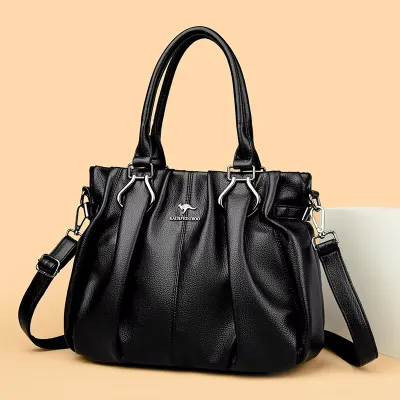 Daily Classic Leather Handbag