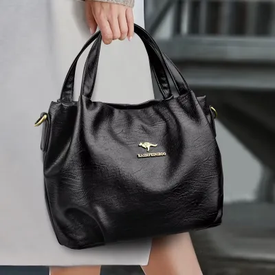 Elegant Finish Shoulder Tote