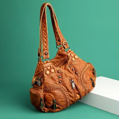 Soft Touch Leather Crossbody