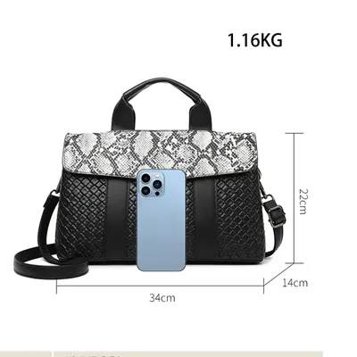 Premium Shine Leather Crossbody