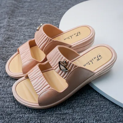 Elegant Step Floral Slippers