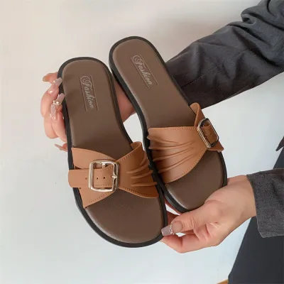 Elegant Cross Strap Sandals