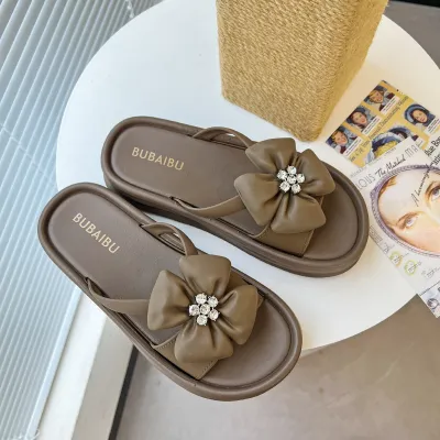 Glossy Patent Leather Sandal