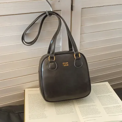 Polished Edge Shoulder Bag