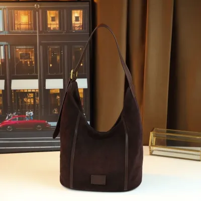 Premium Glossy Leather Shoulder Bag