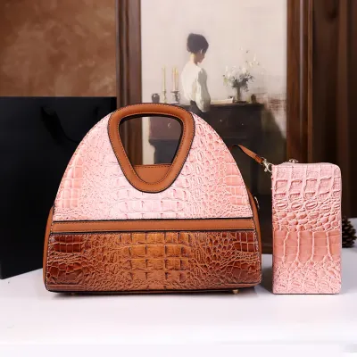 Chic Look Leather Crossbody Bag