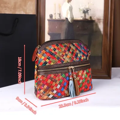 Bold Accent Casual Crossbody Bag