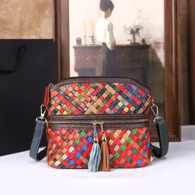 Bold Accent Casual Crossbody Bag