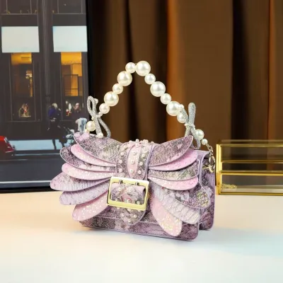 Velvet Touch Mini Crossbody Bag