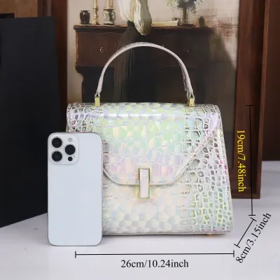 Luxe Line Leather Crossbody Bag