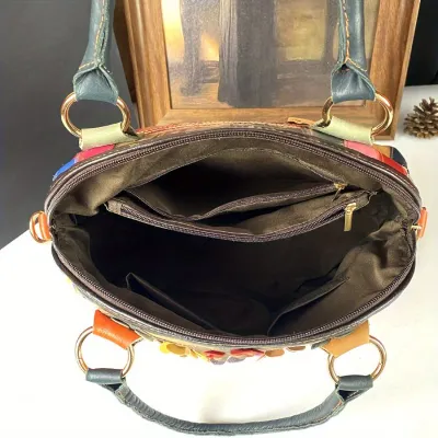 Golden Spirit Sleek Crossbody Bag