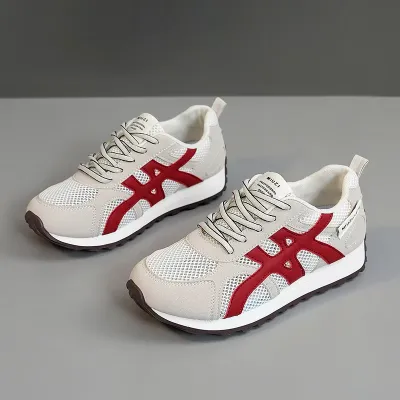 Beige red