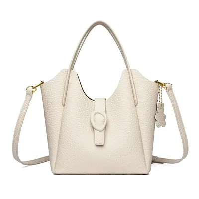 Soft Leather  Basket Bag 