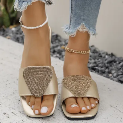 Korean Style One-Line Sandals