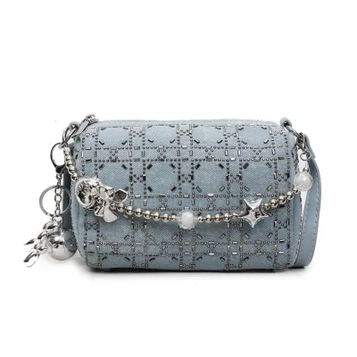 Minimal Charm Square Shoulder Bag