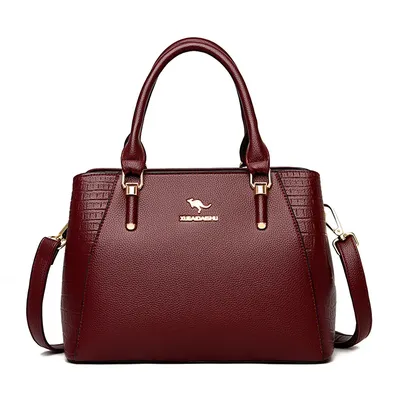 Stylish Glow Leather Handbag