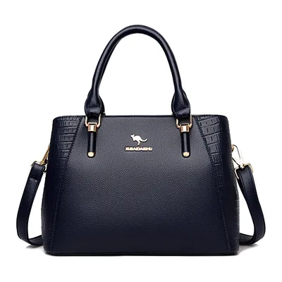 Stylish Glow Leather Handbag
