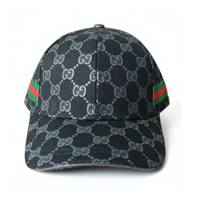 Gucci White Monogram Cap