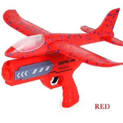Gun Aircraft Glider For Kids -Red