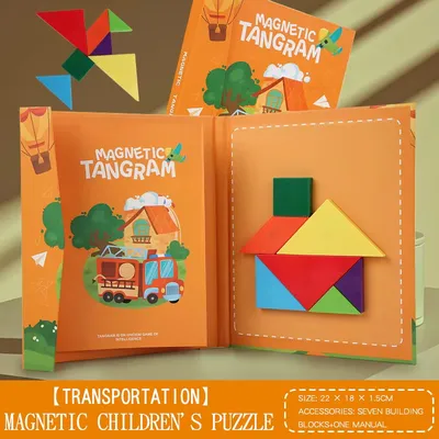 Creative Magnetic Puzzle Book