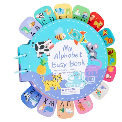 Alphabet Adventure Busy Book