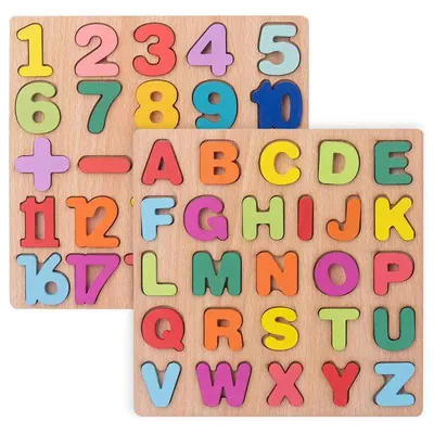 EduPlay Wooden (ABC+123) Set