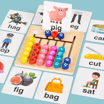ABC Word Play Spelling Puzzle Board