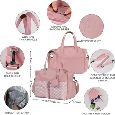 Blush Care Mommy Bag
