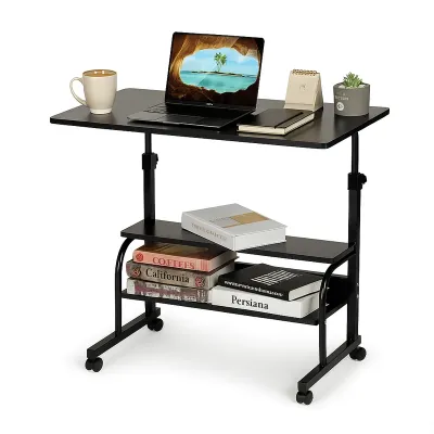 Adjustable Double Layer Reading Table