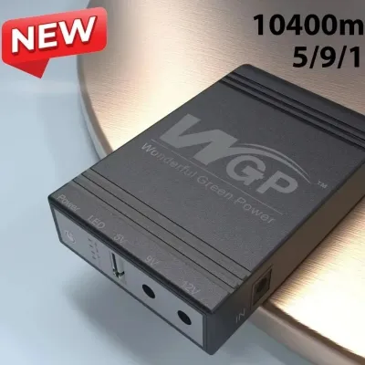 New Version WGP mini UPS 10400mAh – 5/9/12V