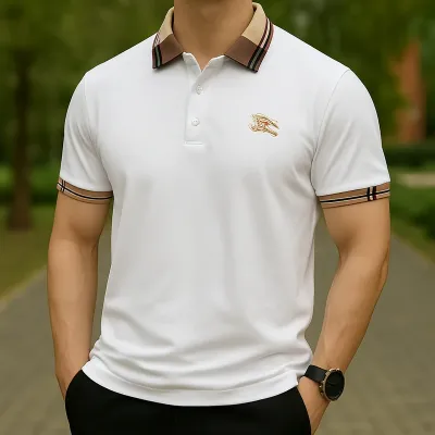 Deluxe Half-Sleeve Polo Shirt