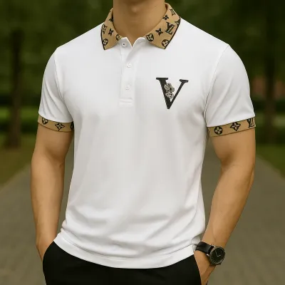 Deluxe Half-Sleeve Polo Shirt