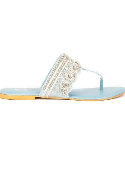 Pakistani Original J. ( Junaid Jamshed) Women Footwear _Pastel Blue