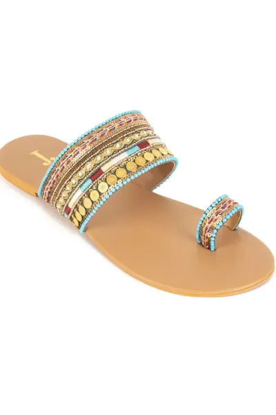 Pakistani Original J. ( Junaid Jamshed) Women's Footwear _ Multi Color