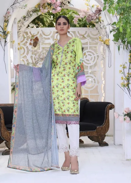 Ravishing By Regalia Textiles Printed Charmeuse Silk Suits Unstitched 2 Piece