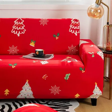 Christmas l sofa cover