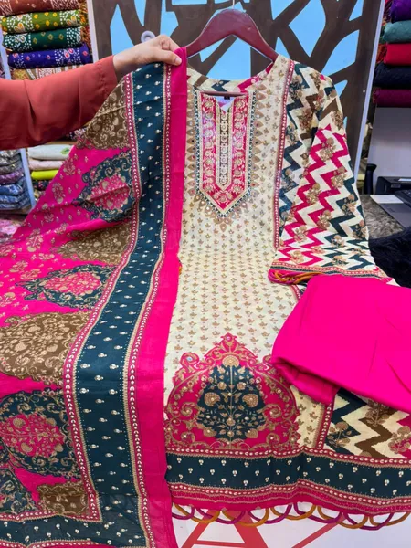 কটনের থ্রি পিস কালেকশন