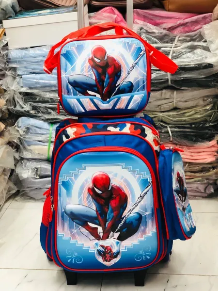 spider combo  school bag