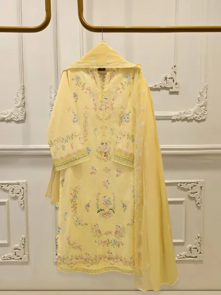 AGHANOOR - 2 Piece - printed Lawn Suit S112009