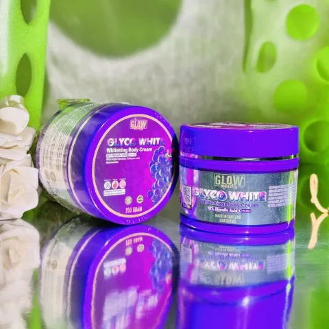 Glow industry glyco whitening body cream 250g	