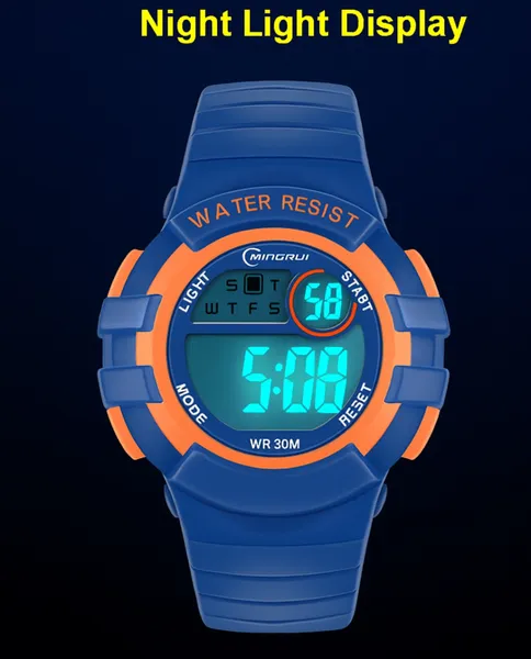 Mingrui Waterproof Digital Sports Kids’ Watch