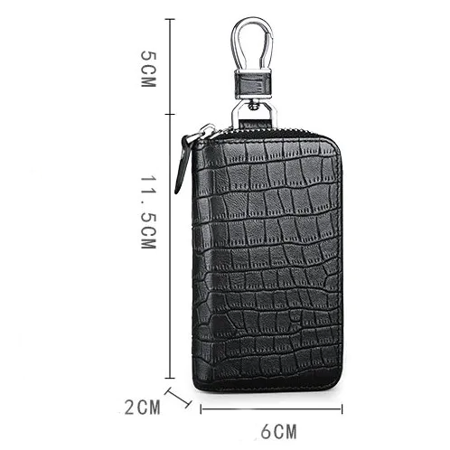 COMPACT ZIPPER KEY CASE - KICK NATIONS