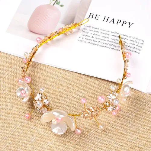 Faux Pearl Headpiece Headband