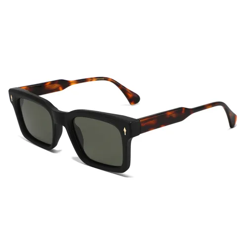 CLASSIC SQUARE TR90 POLARIZED SUNGLASSES GB-CC8922BBr