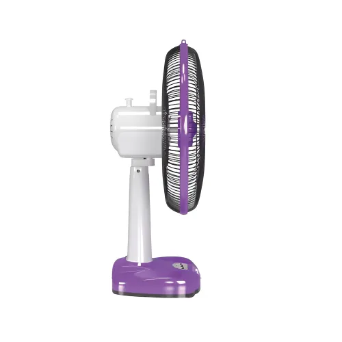 Conion 16" Inch Rechargeable Fan (BE-2316 BDR) | Purple