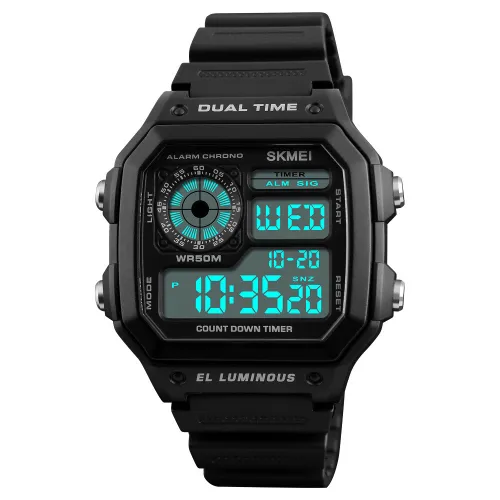 SKMEI Time Square Explosive Electronic watch