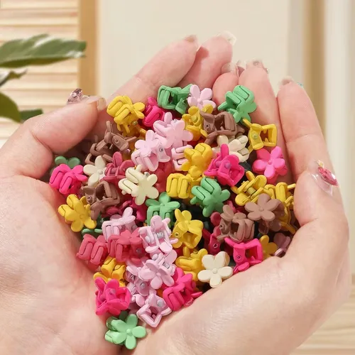 50 pcs Lovely Stylish Baby Girls Mini Hair Clips