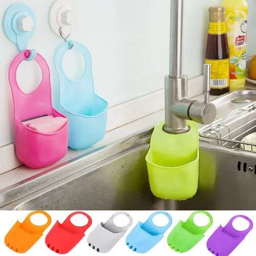 Silicone Hanging Kitchen Sponge Holder (1 pc)