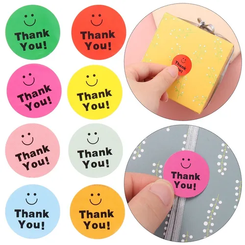 Birthday Emoji Stickers Roll for Kids